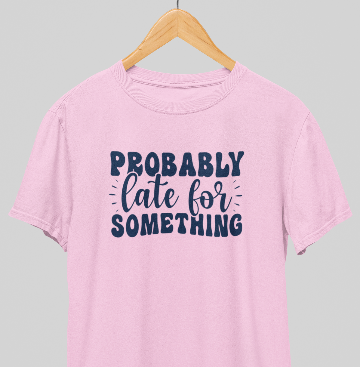 Late for something : Witty Tee