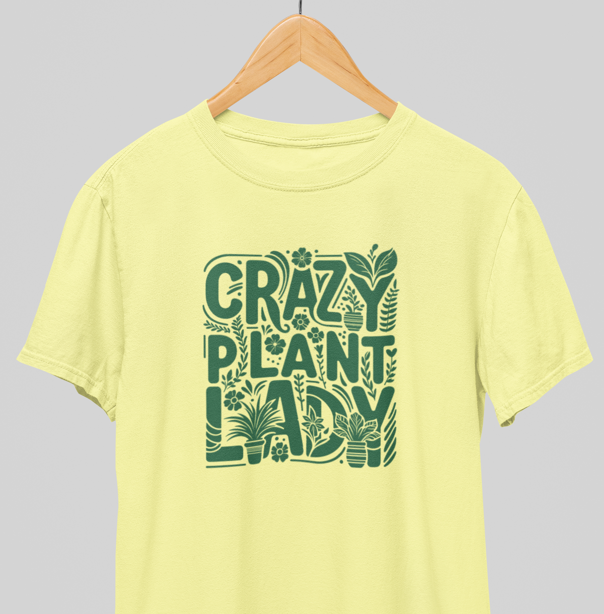 Crazy plant lady : Funny Tee