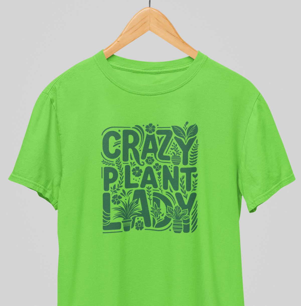 Crazy plant lady : Funny Tee