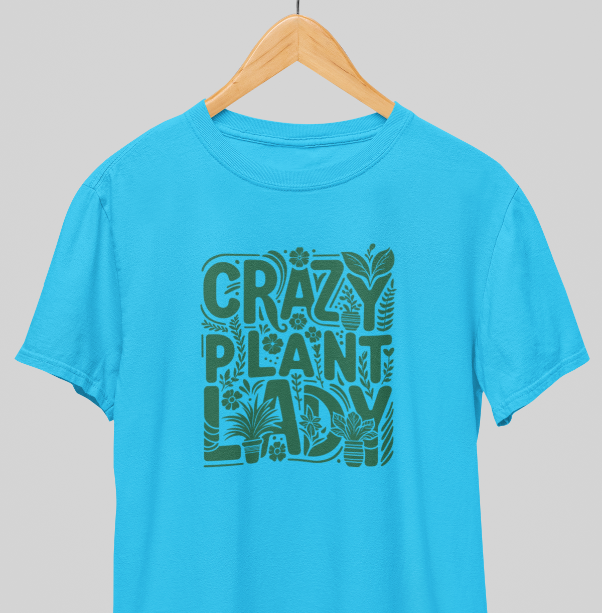 Crazy plant lady : Funny Tee