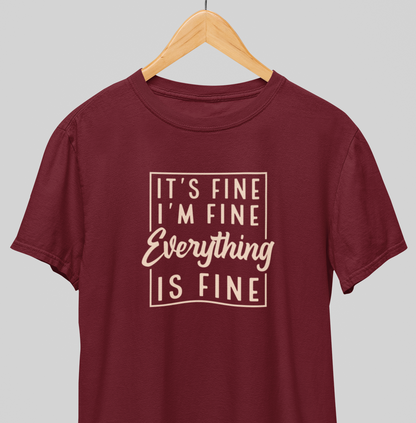 Fine : Sarcastic Tee