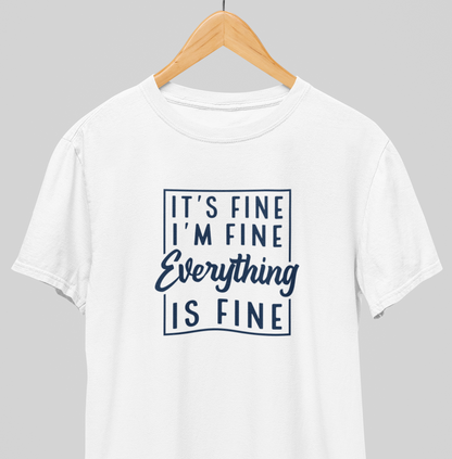 Fine : Sarcastic Tee