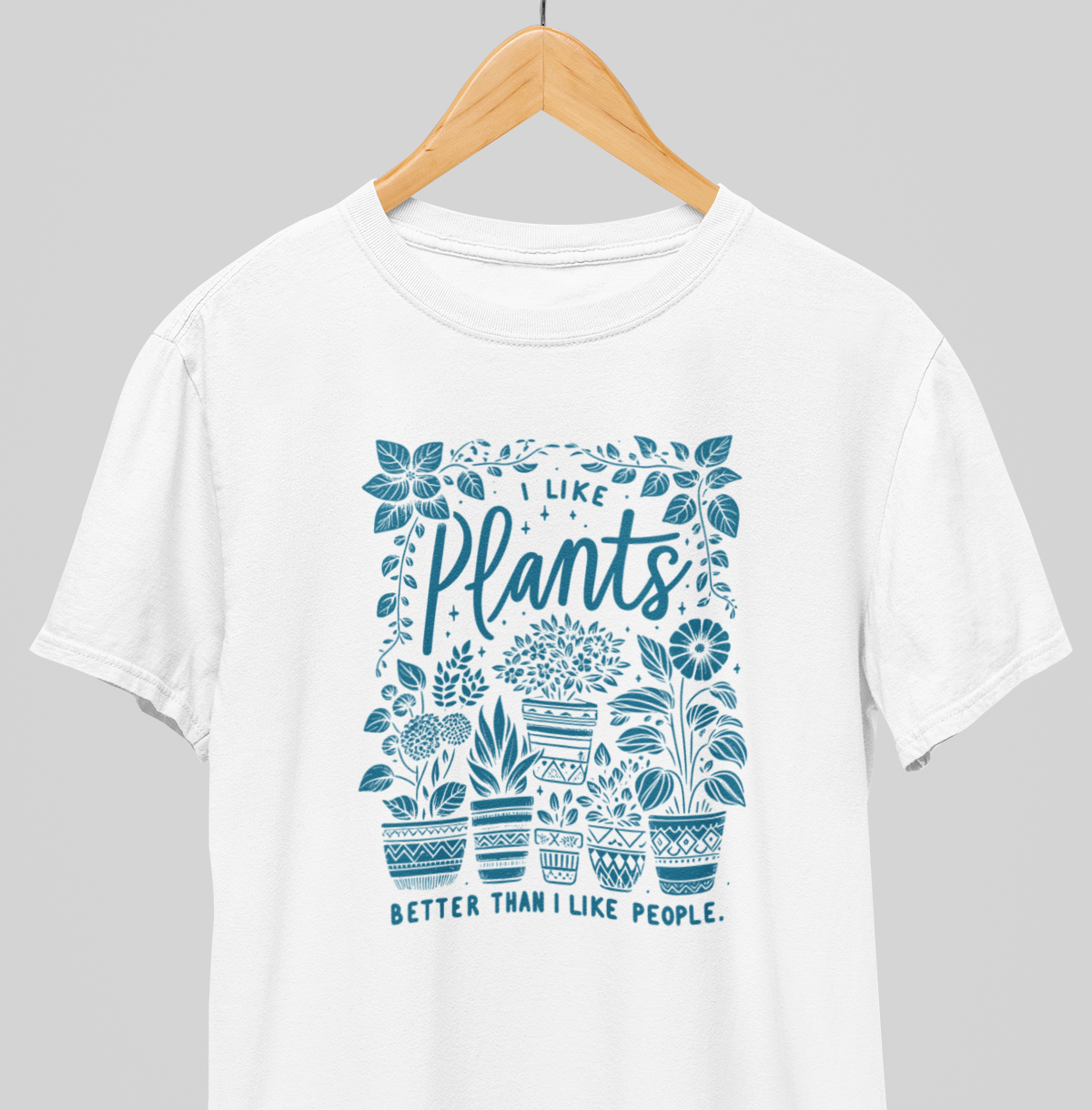 I like plants : Houseplant Addict Tee