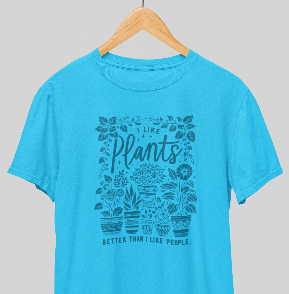 I like plants : Houseplant Addict Tee