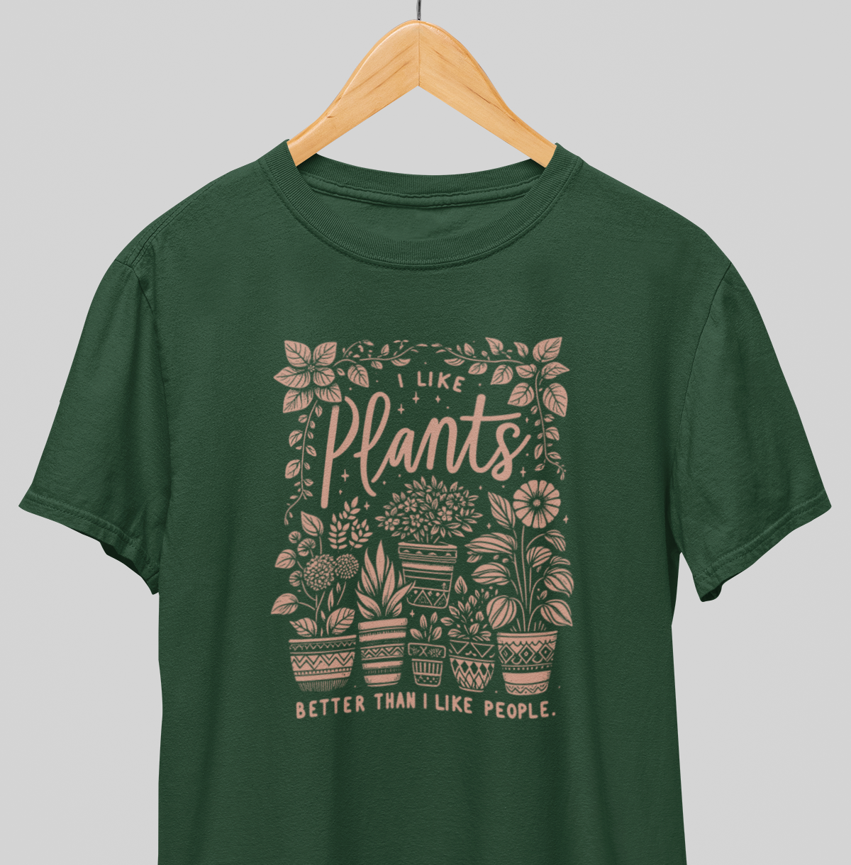I like plants : Houseplant Addict Tee