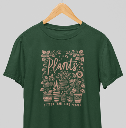 I like plants : Houseplant Addict Tee