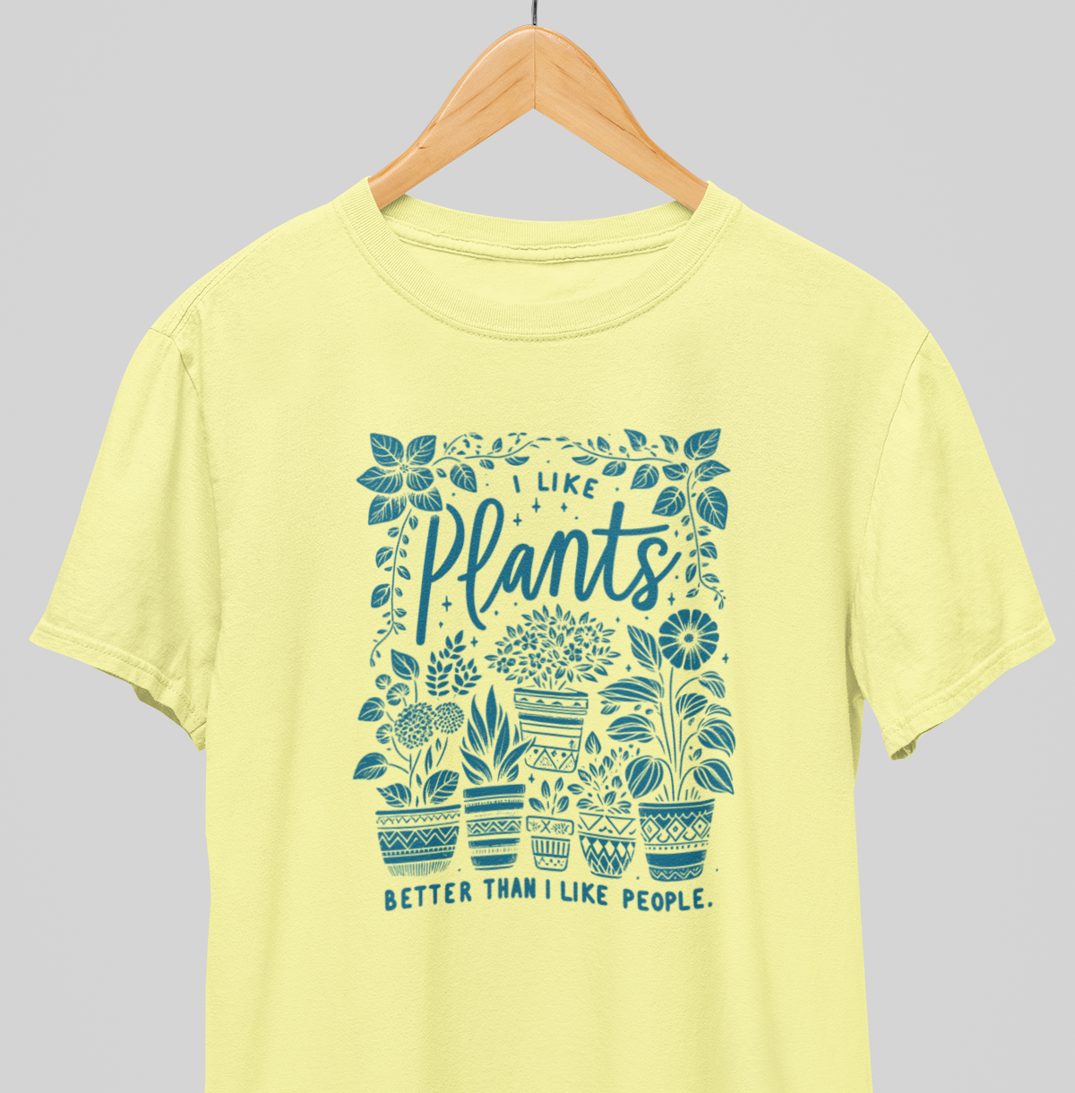 I like plants : Houseplant Addict Tee