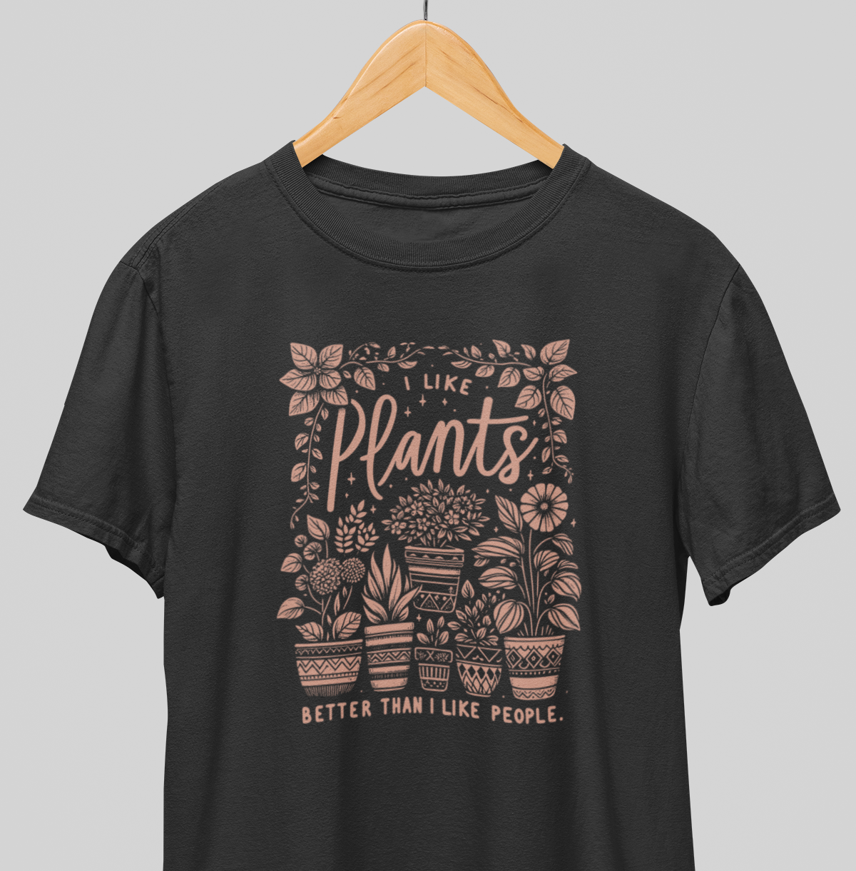 I like plants : Houseplant Addict Tee