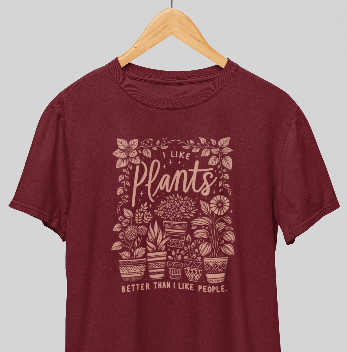 I like plants : Houseplant Addict Tee