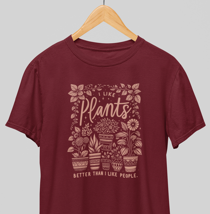 I like plants : Houseplant Addict Tee