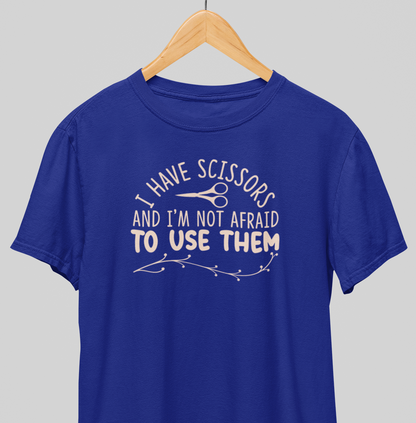 Scissors : Humor Art Tee