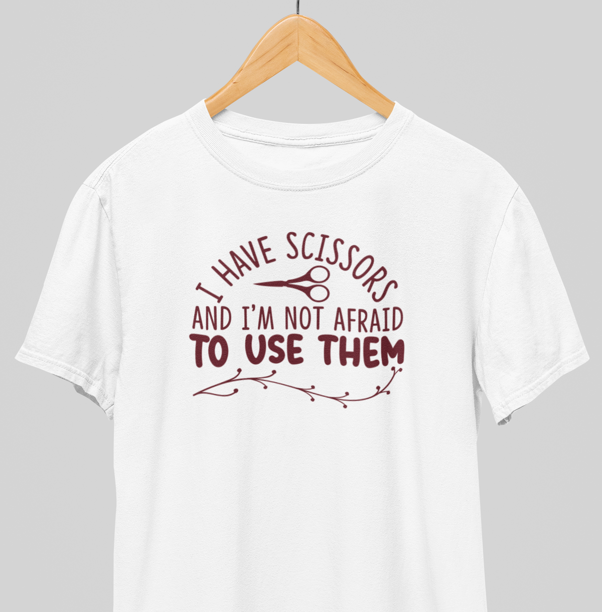 Scissors : Humor Art Tee