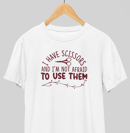 Scissors : Humor Art Tee