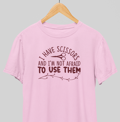 Scissors : Humor Art Tee