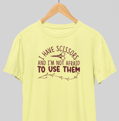 Scissors : Humor Art Tee