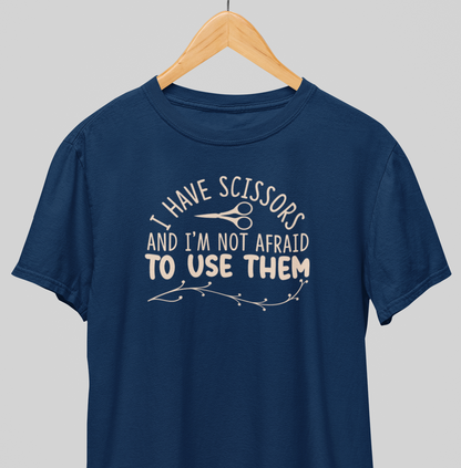 Scissors : Humor Art Tee