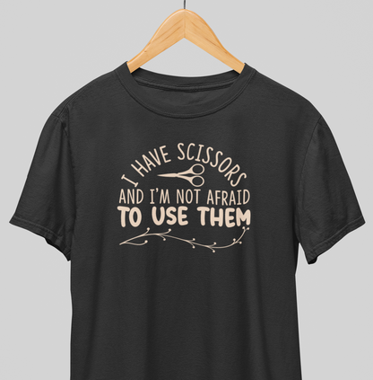 Scissors : Humor Art Tee