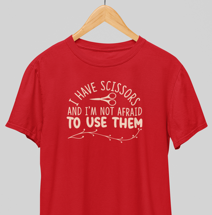 Scissors : Humor Art Tee