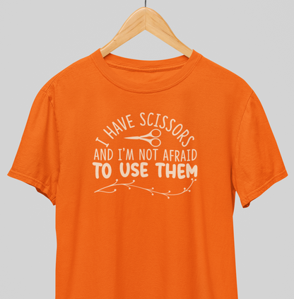 Scissors : Humor Art Tee