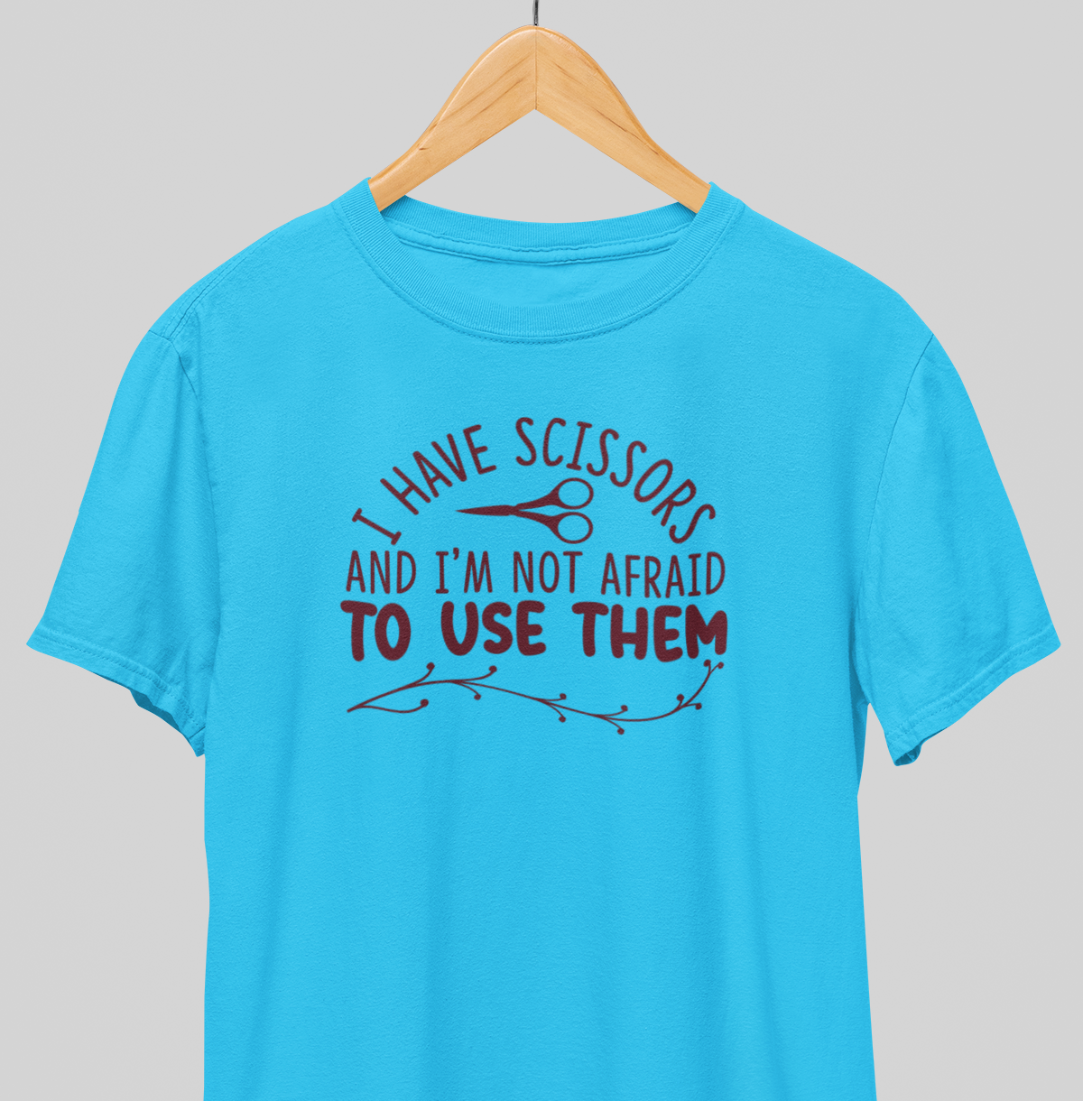 Scissors : Humor Art Tee