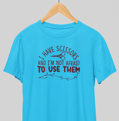Scissors : Humor Art Tee