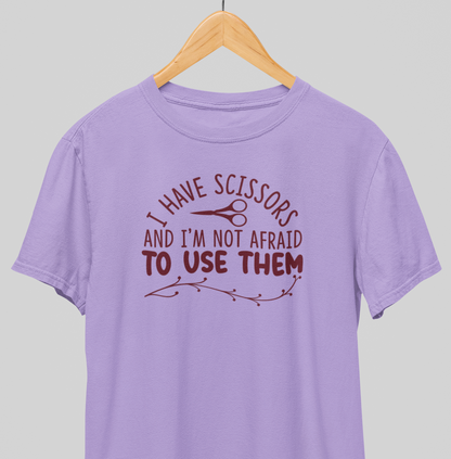 Scissors : Humor Art Tee