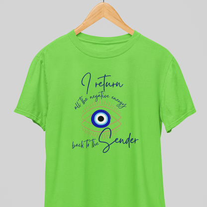 Back to Sender : Energy cleansing Tee