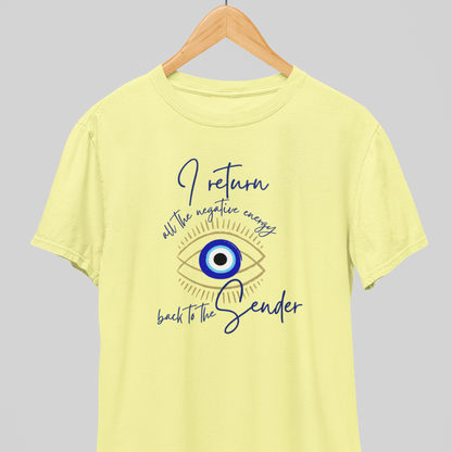 Back to Sender : Energy cleansing Tee
