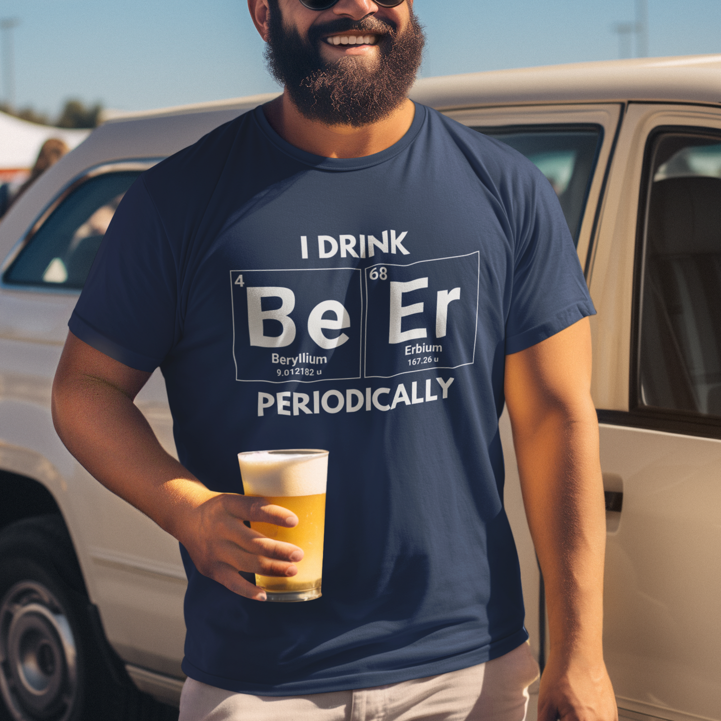 Beer Periodically : Drunk Geeky Tee