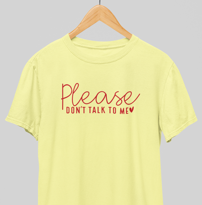 Don’t talk : Savage tee