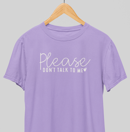Don’t talk : Savage tee