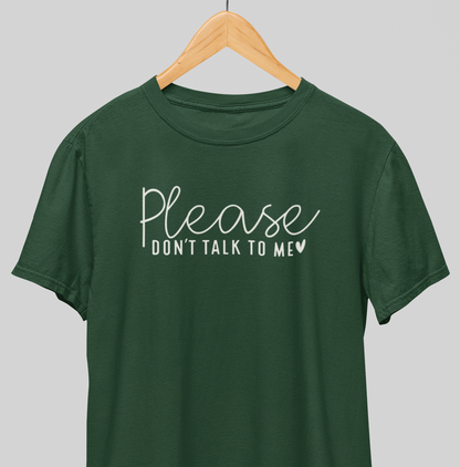 Don’t talk : Savage tee