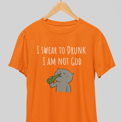 I am not God : Fun Tee