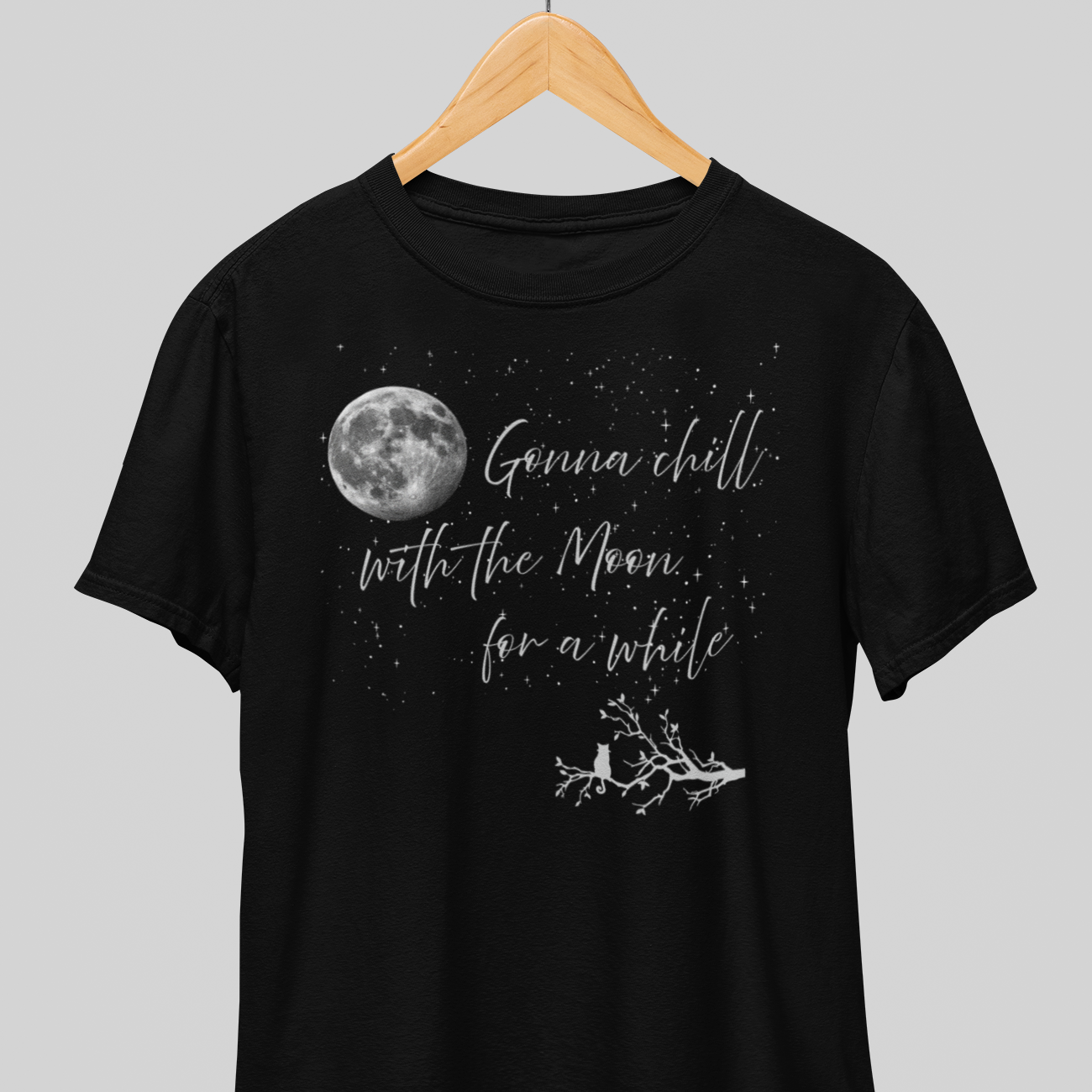 Chill with Moon : Cosmic Tee