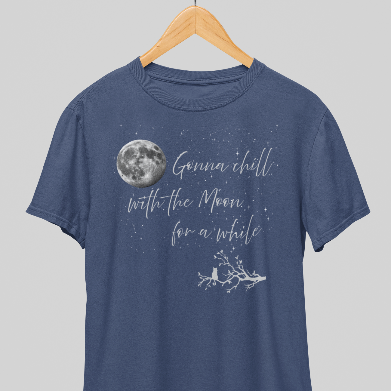 Chill with Moon : Cosmic Tee
