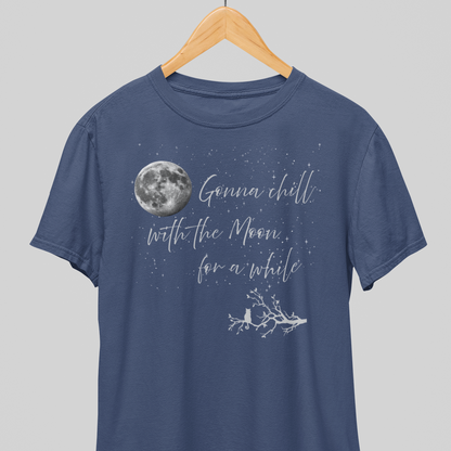 Chill with Moon : Cosmic Tee