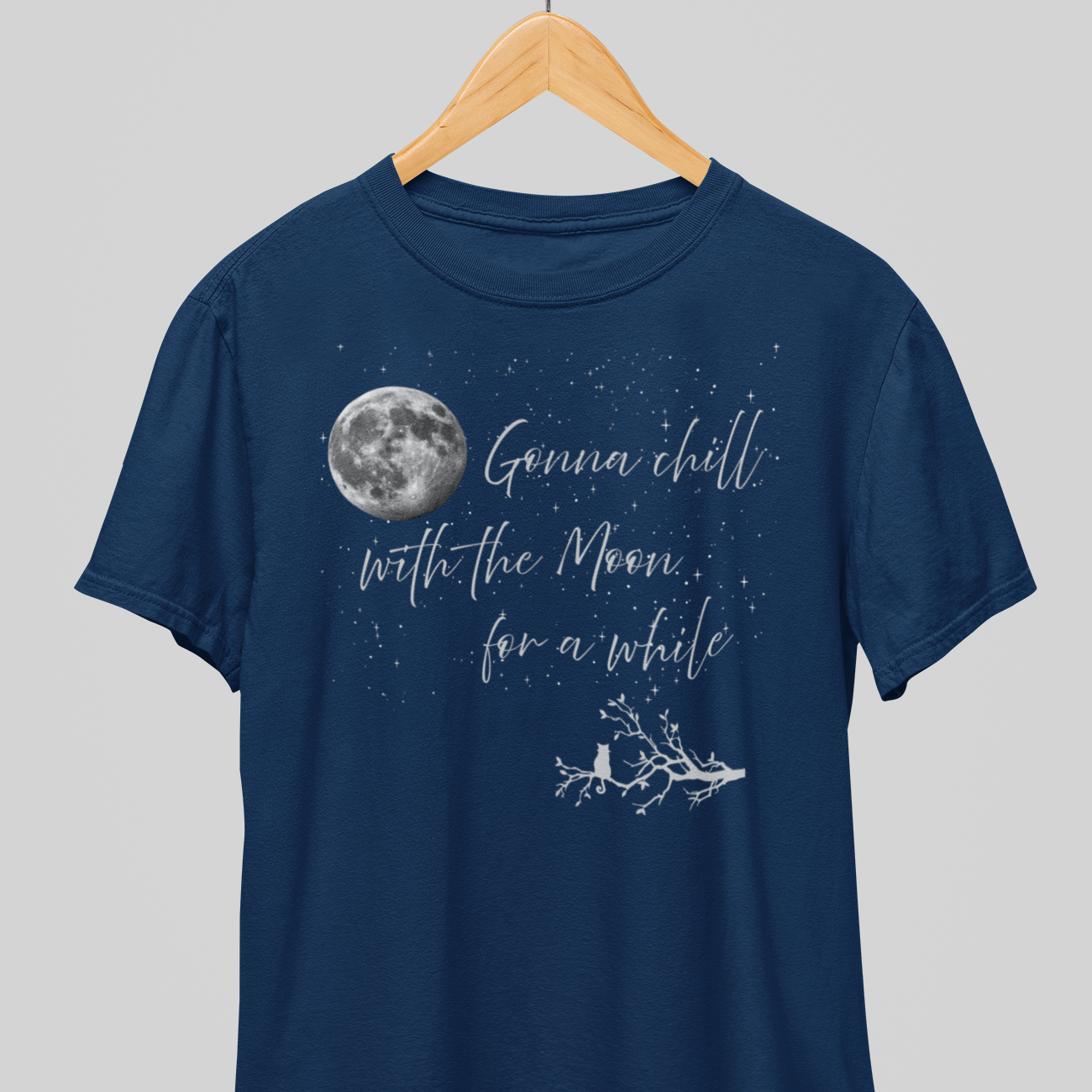 Chill with Moon : Cosmic Tee