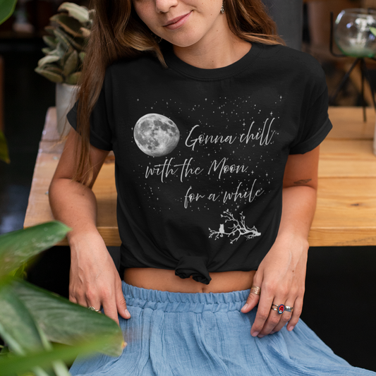 Chill with Moon : Cosmic Tee