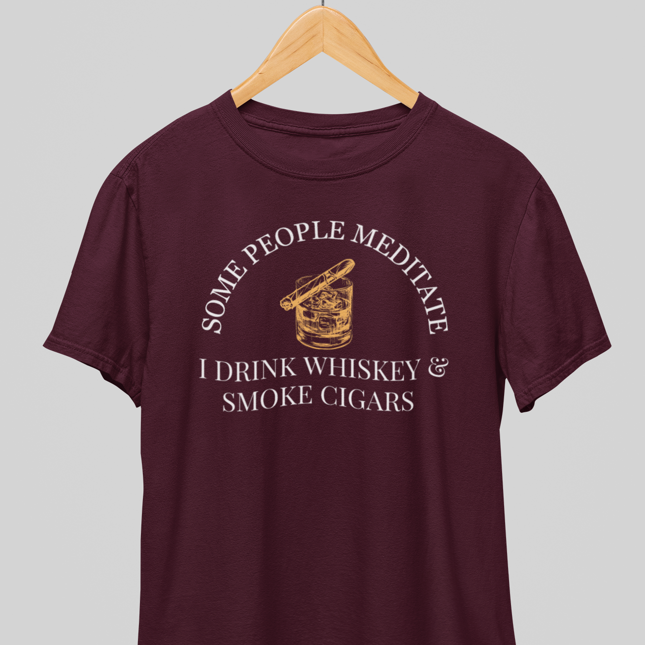 Whiskey & Cigars : Classic Tee