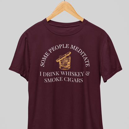 Whiskey & Cigars : Classic Tee