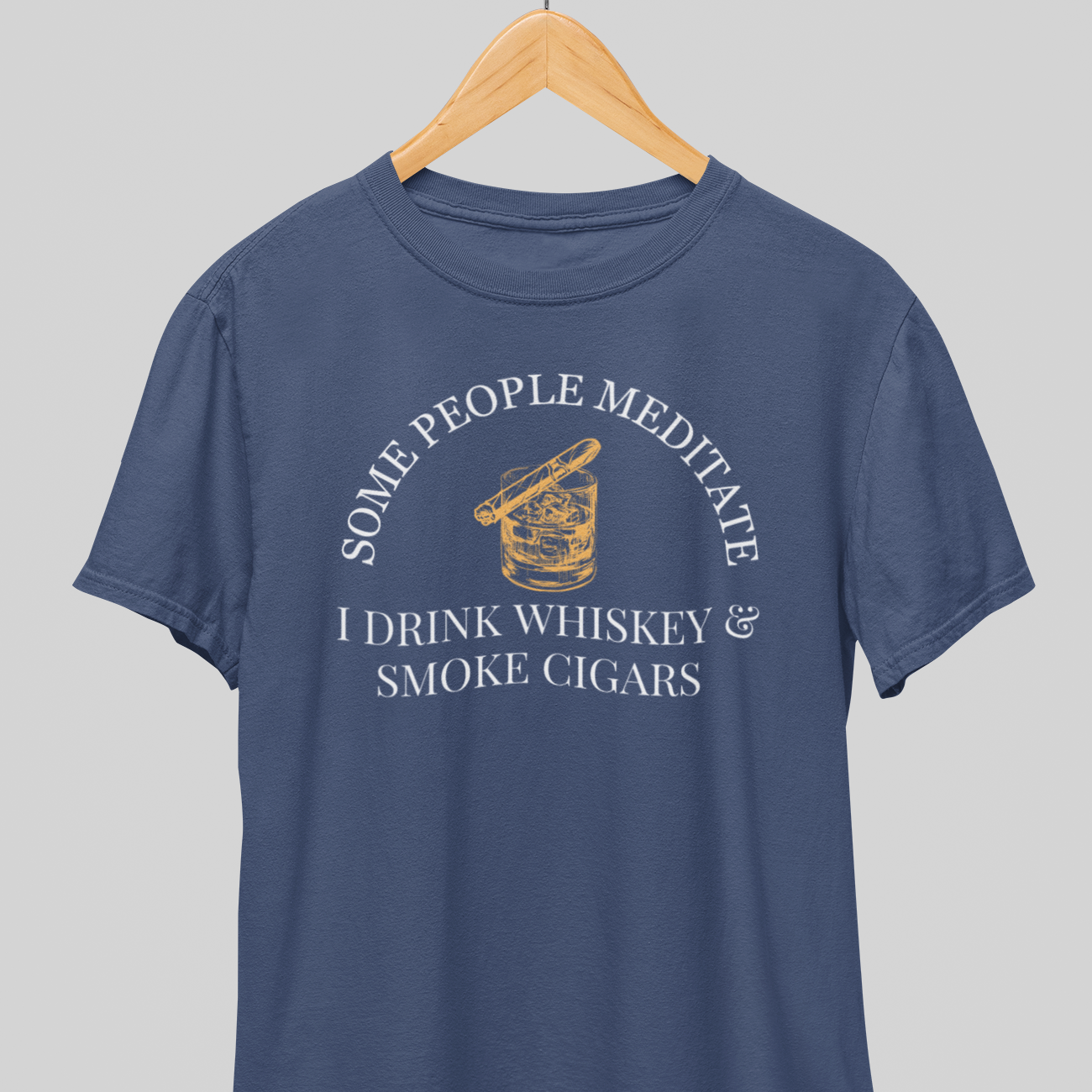 Whiskey & Cigars : Classic Tee