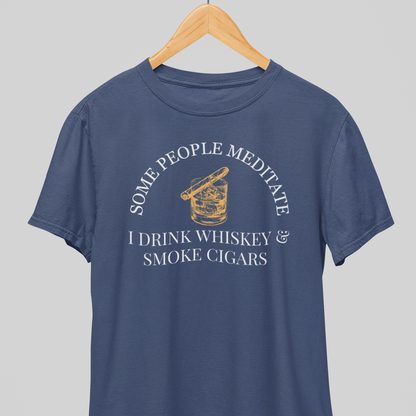 Whiskey & Cigars : Classic Tee