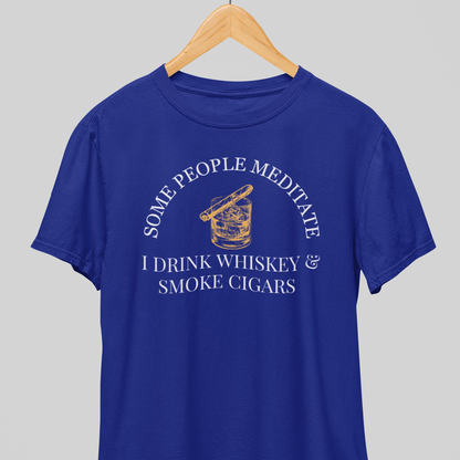 Whiskey & Cigars : Classic Tee