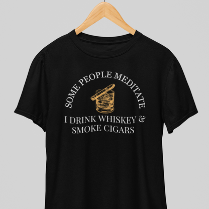 Whiskey & Cigars : Classic Tee