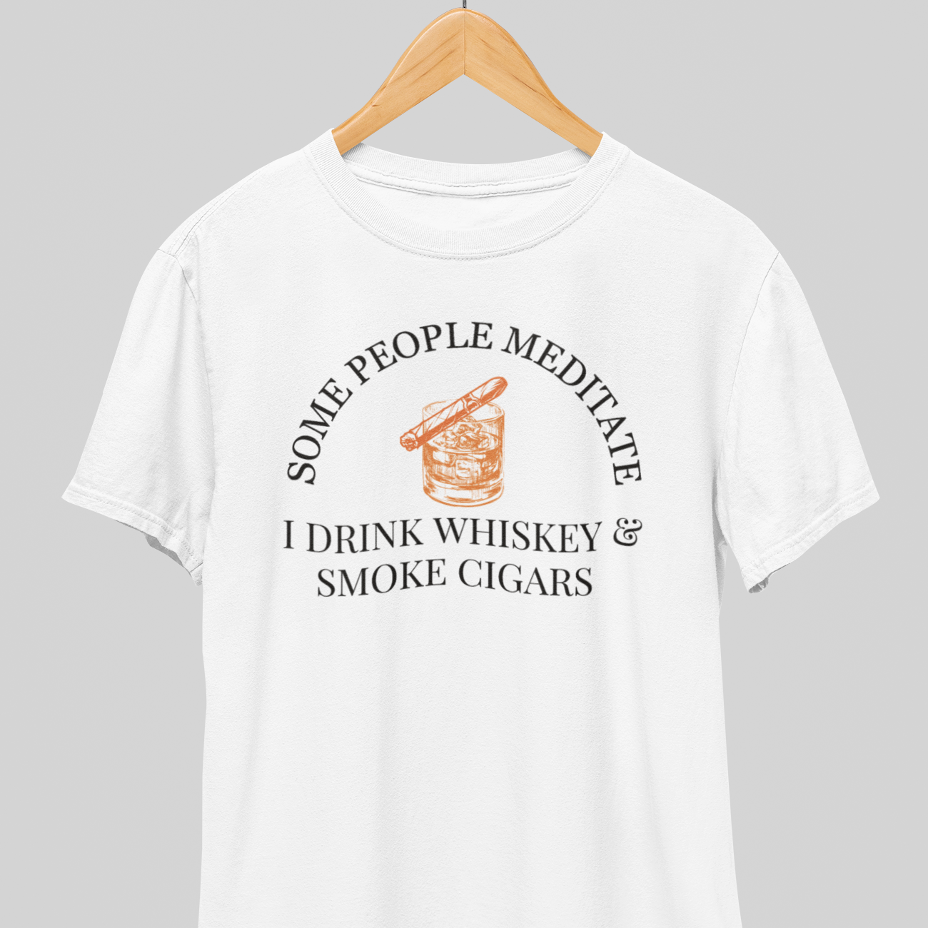 Whiskey & Cigars : Classic Tee