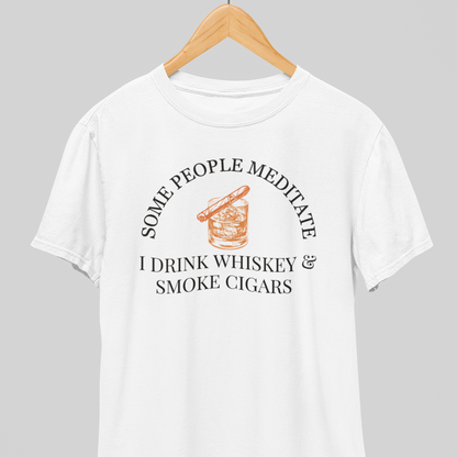 Whiskey & Cigars : Classic Tee