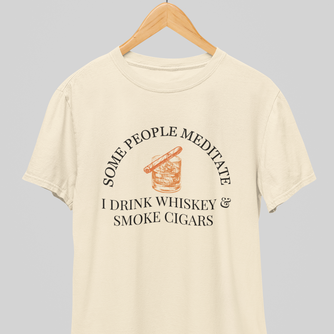 Whiskey & Cigars : Classic Tee