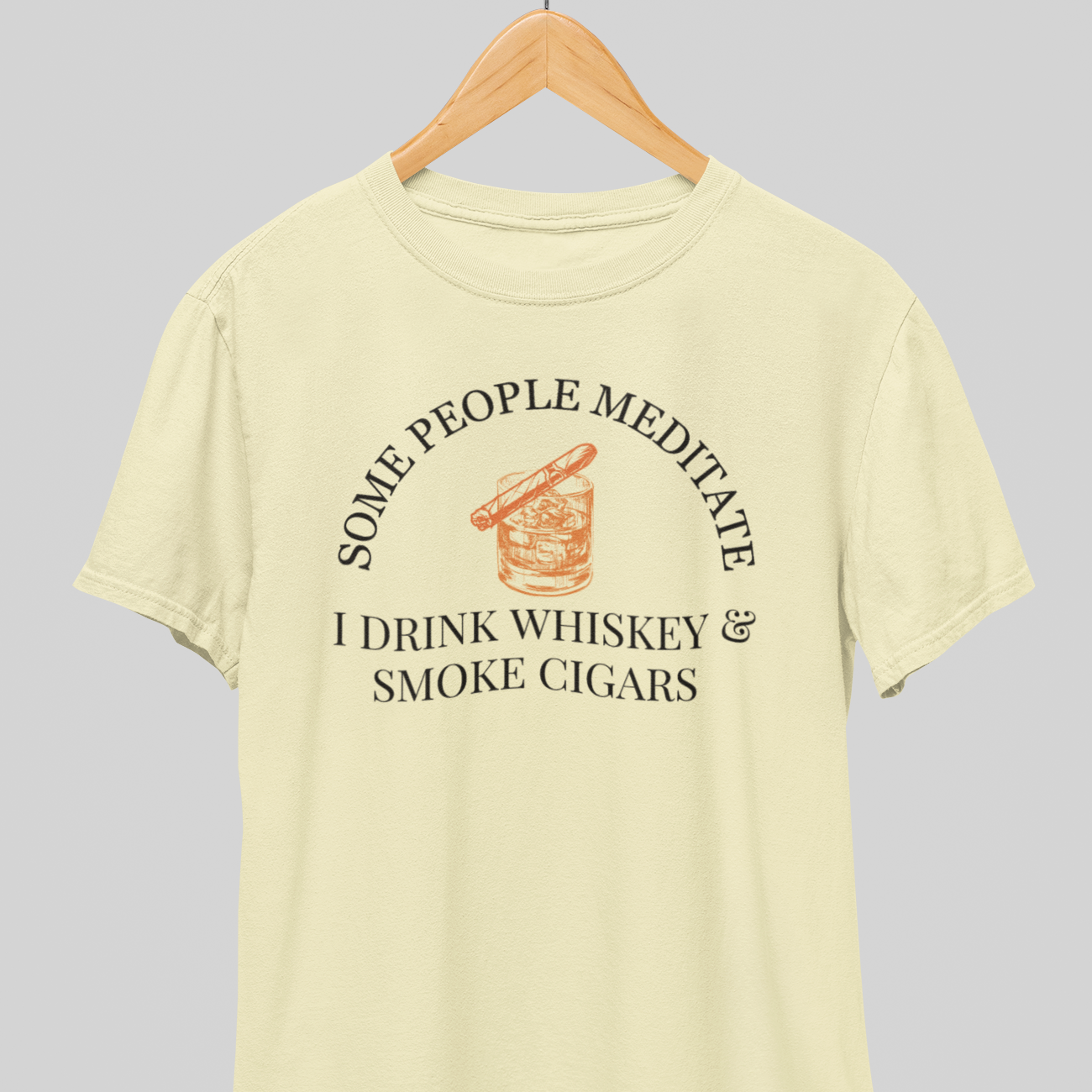 Whiskey & Cigars : Classic Tee