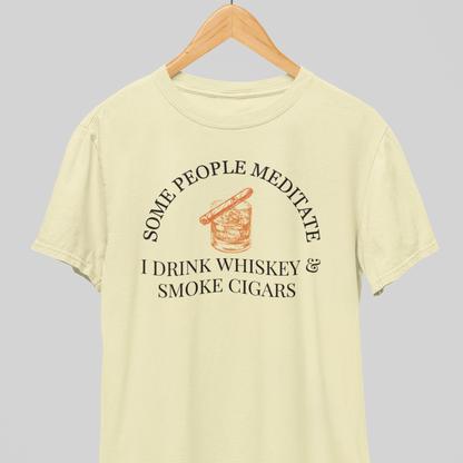 Whiskey & Cigars : Classic Tee
