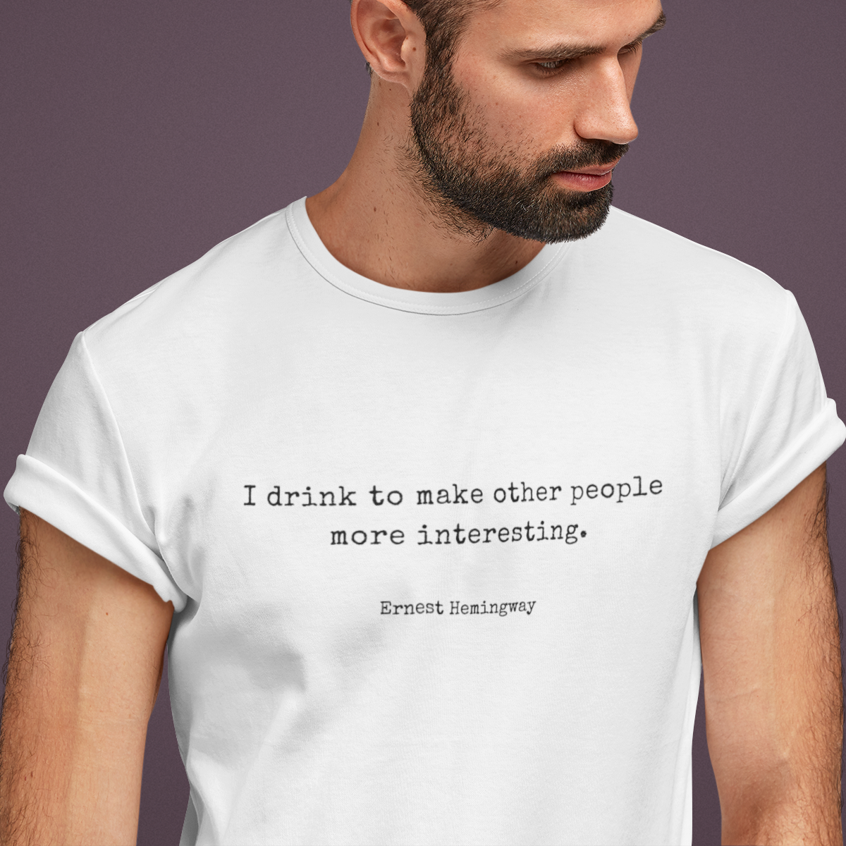 I Drink : Thoughtful Tee